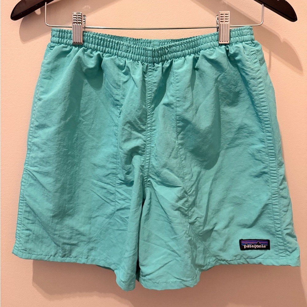Patagonia Turquoise Casual Shorts